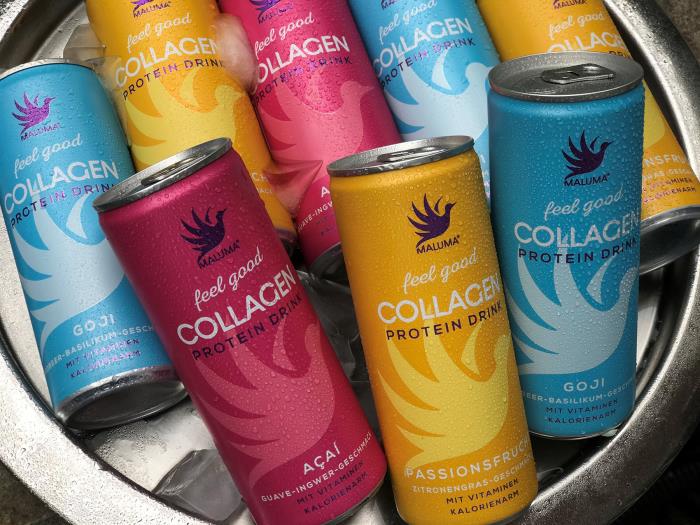 MALUMA collagen protein drinks: wellbeing in a can